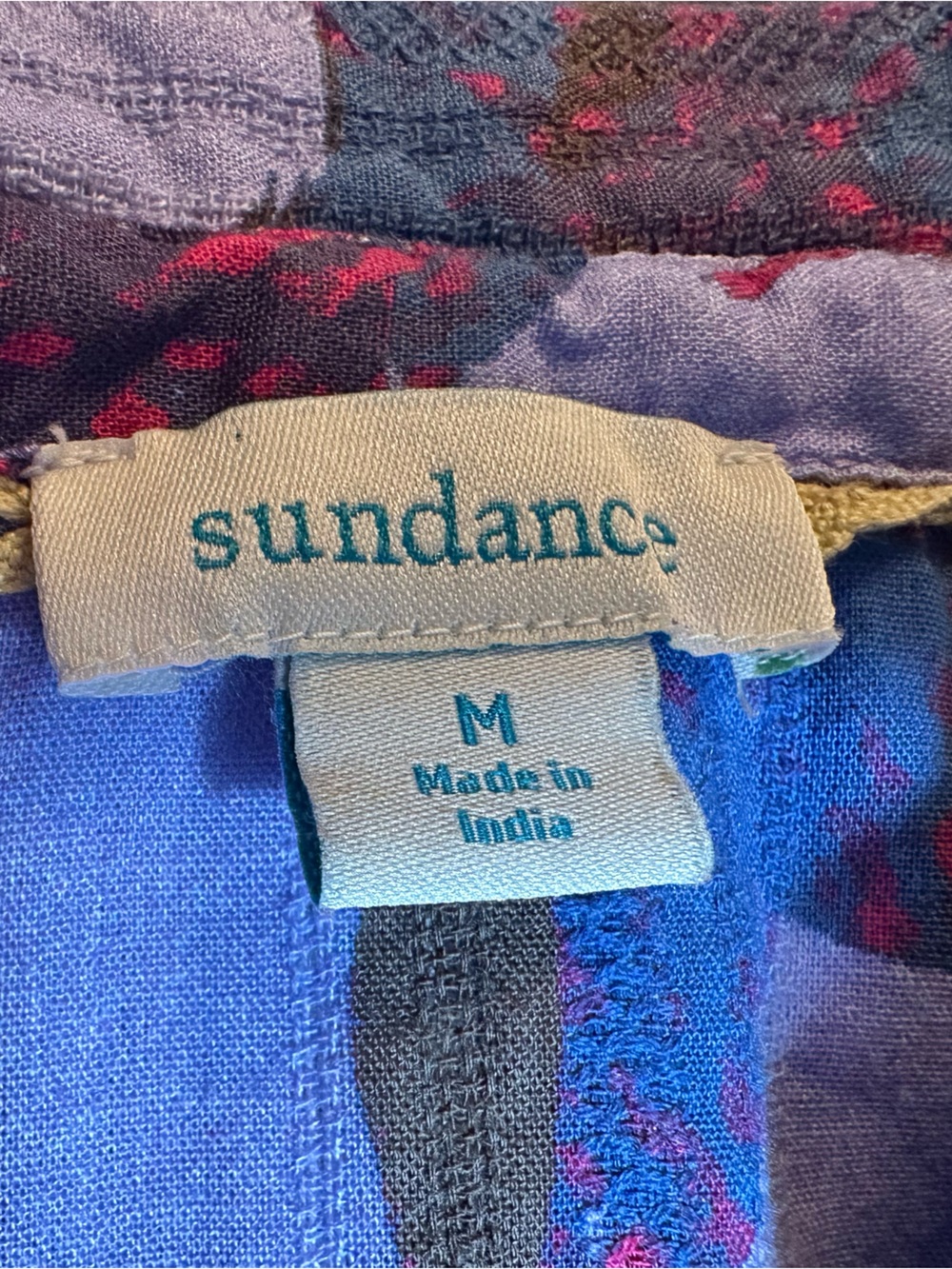 Sundance Wild Horses Button-Down Western Shirt - Size M - Picture 8 of 9
